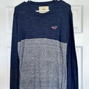 Hollister Crew-Neck Lightweight Sweater, Size Medium